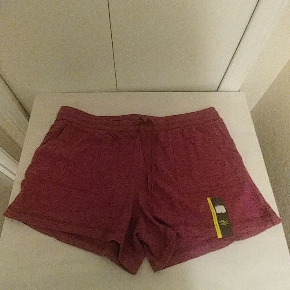 Athletic Works Stretchy Drawstring Pocket Shorts